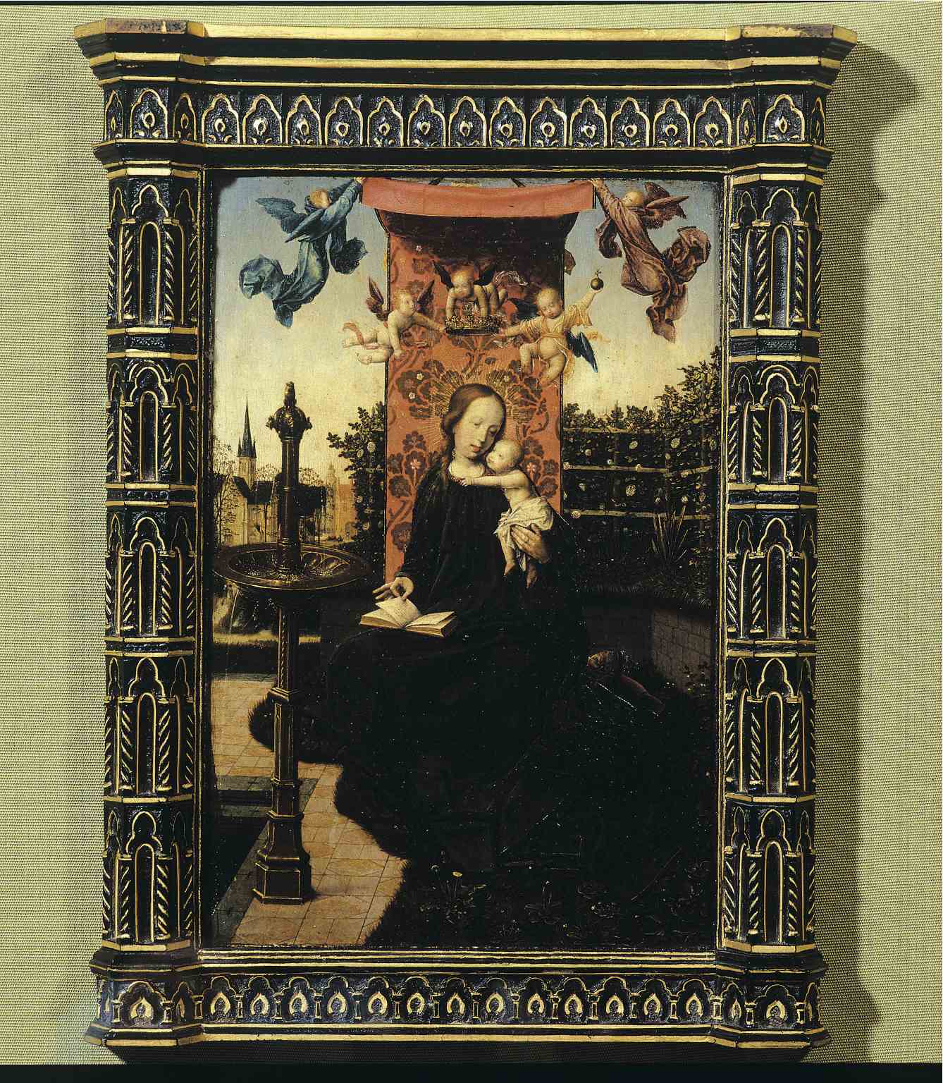 La «Madonna della fontana» di Jan Provost (1462-1529) alla Galleria Alberoni