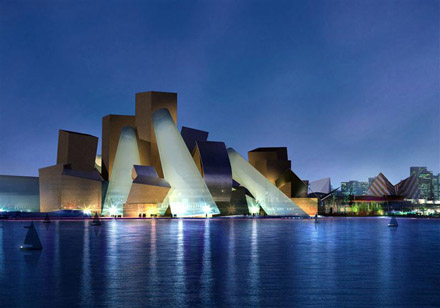 Il progetto Guggenheim - Abu Dhabi di F. O. Gehry