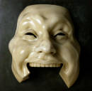 La «Maschera dell’idiota» (1910) di Adolfo Wildt fotografata da Massimo Listri