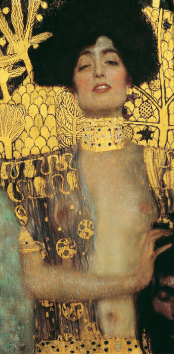 La «Giuditta» di Gustav Klimt conservata nel museo del Belvedere di Vienna
