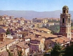 Veduta della città di Perugia