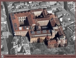 Vista aerea del complesso del Palazzo di Brera