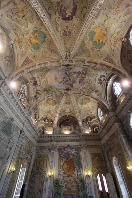Affreschi interni di Villa Sartirana