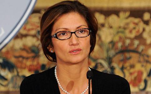 Il Ministro Maria Stella Gelmini