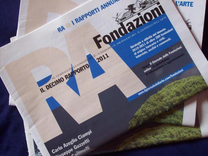 Il Giornale delle Fondazioni offre opportunità ai giovani