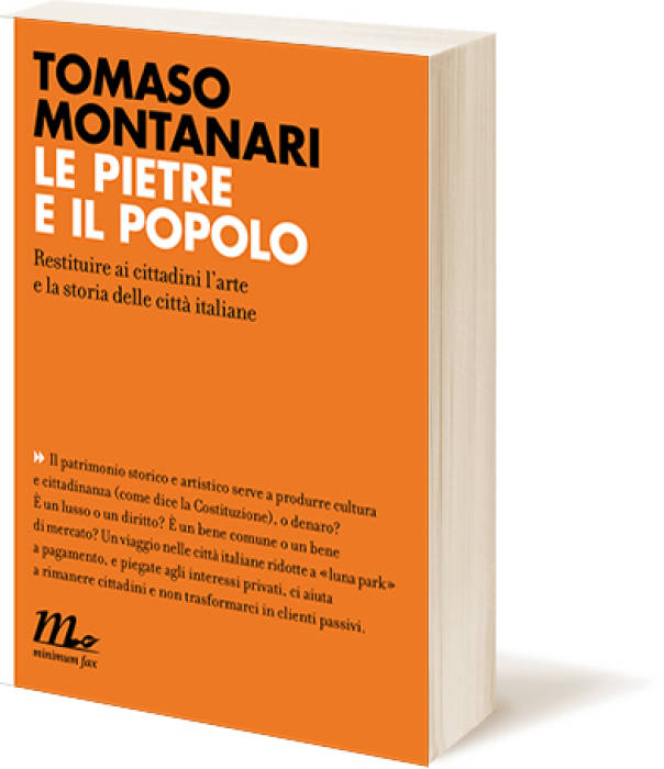 La copertina del volume di Tomaso Montanari