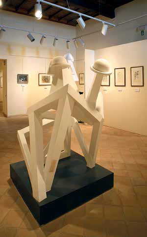 Una  sala della Fondazione Tito Balestra