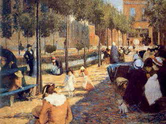 La «Place d’Anvers» di Federico Zandomeneghi