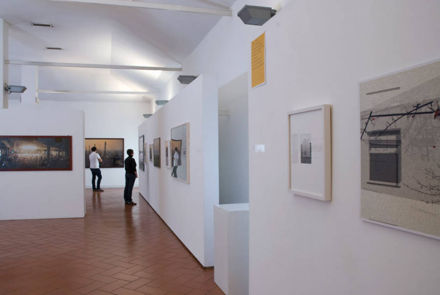 Una sala del Museo di Fotografia contemporanea di Cinisello Balsamo