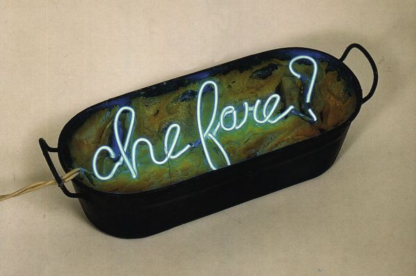 Mario Merz – Che fare? – 1968