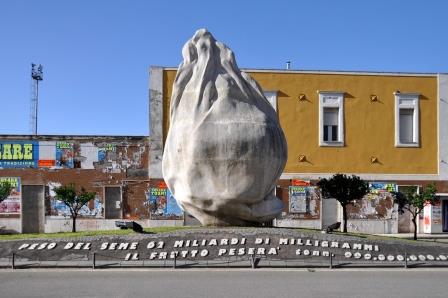 Seme d'arancia (installaz.), 1998_Courtesy Archivio Emilio Isgrò - Milano