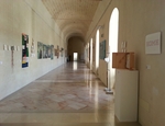 Foto durante l’allestimento di Gilvia Rollo